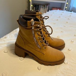 Ankle Lace Up Boots